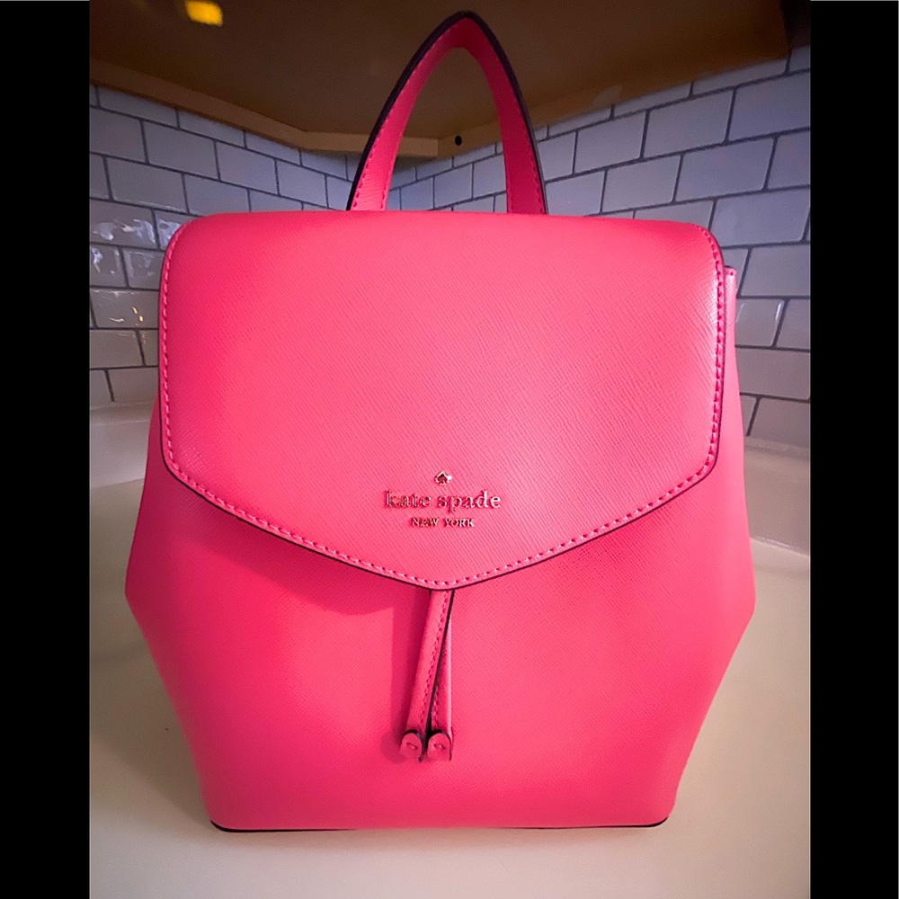 NEW Kate Spade Lizzie Medium Flat Backpack